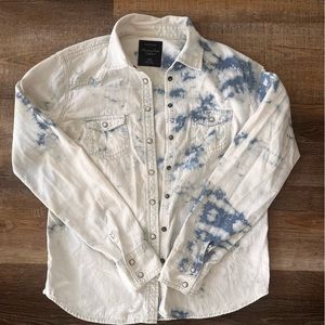 American Eagle Outfitters Pearl Snap Western Shirt